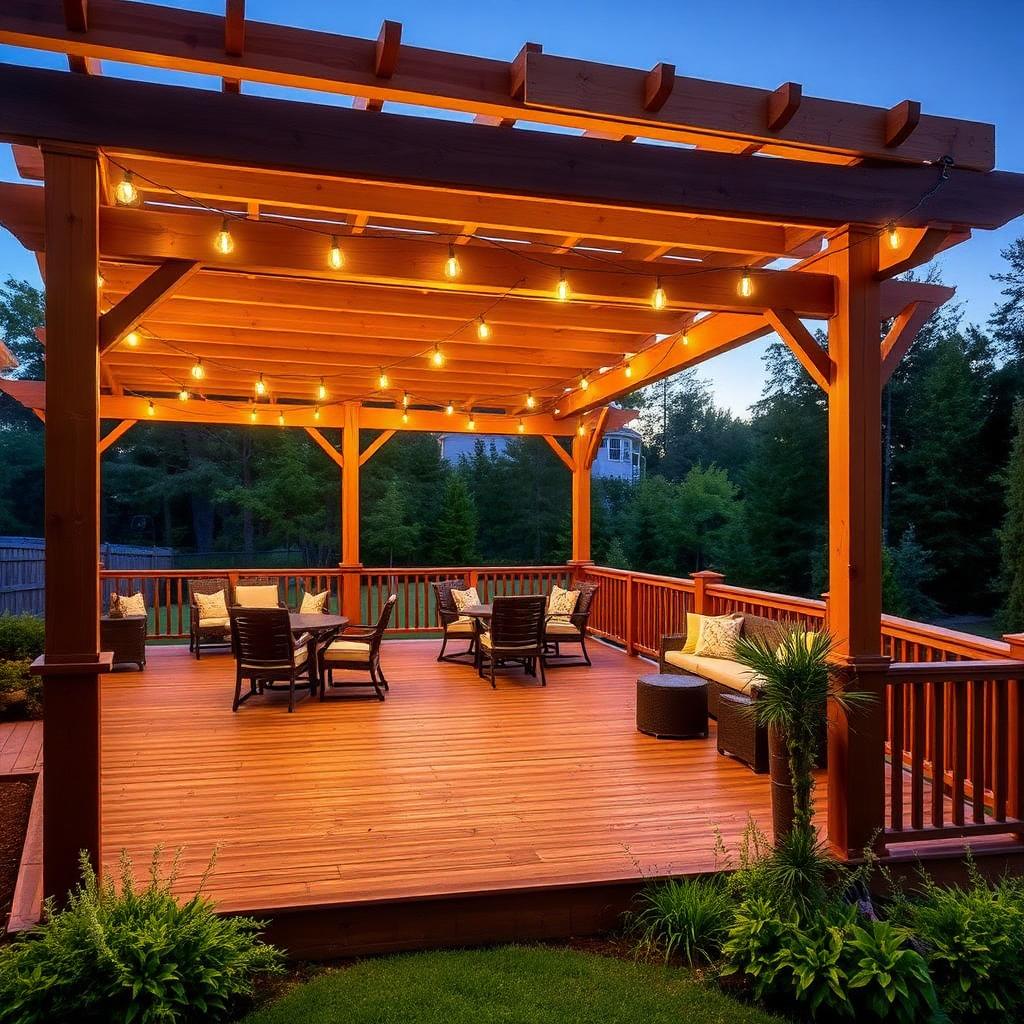 Cedar Deck & Pergola